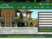 Tablet Screenshot of inmobiliarias-en-denia.com